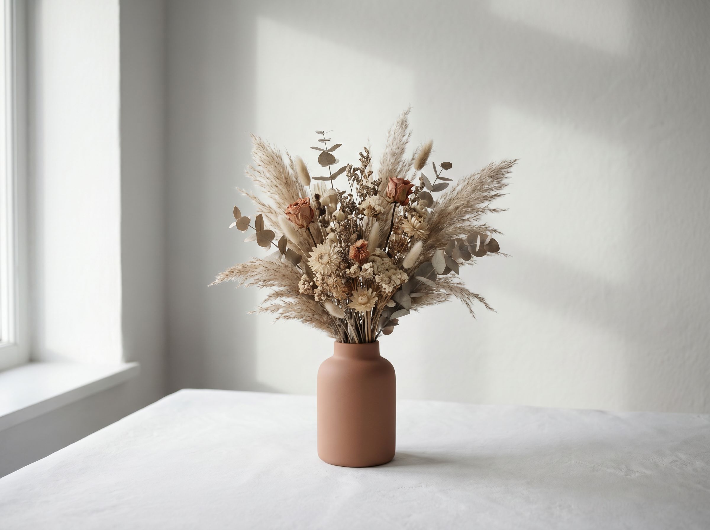 Comment emballer un bouquet de fleurs sechees pour un cadeau