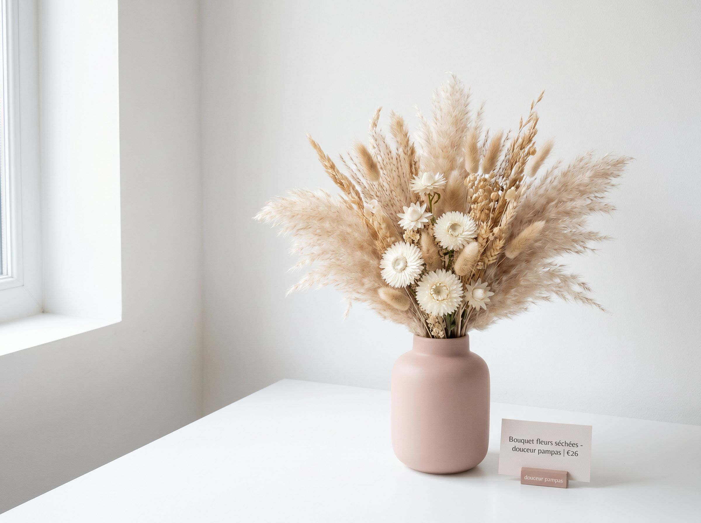 Comment faire un centre de table avec des fleurs sechees